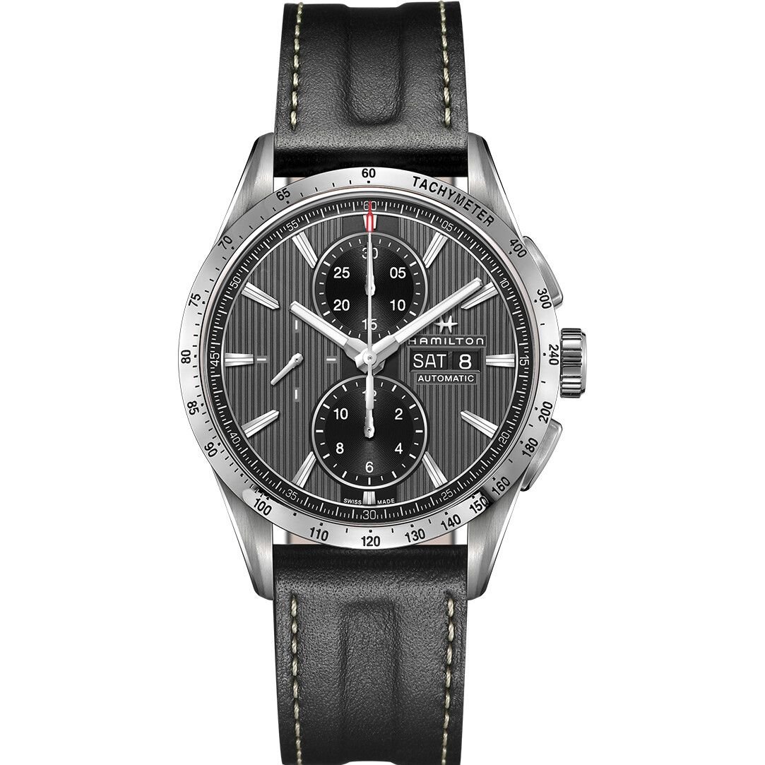  HAMILTON Broadway Auto Chrono Grey Watch 43mm 