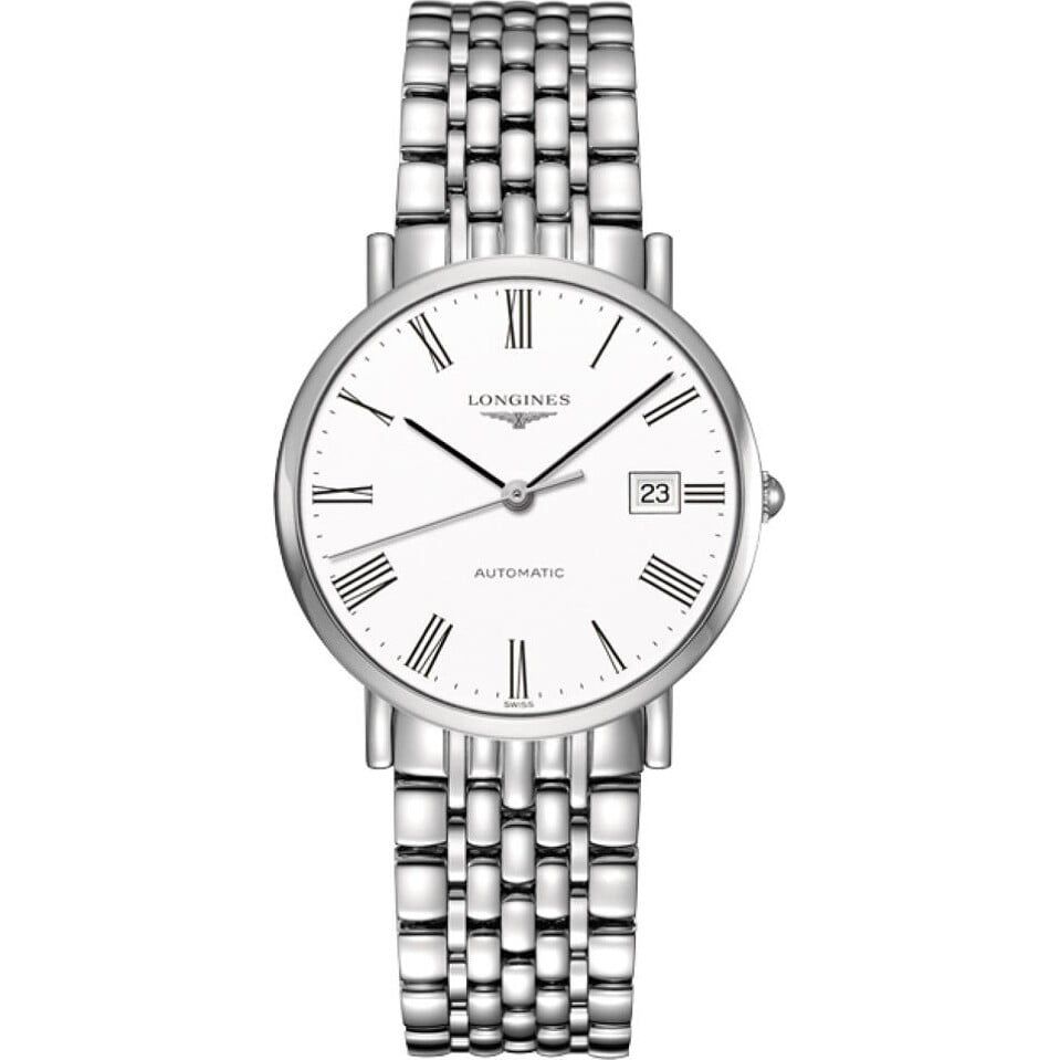  LONGINES Elegant Automatic L4.809.4.11.6 Watch 34.5mm 