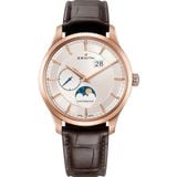  ZENITH Captain Moonphase 18kt Rose Gold Watch 40mm 