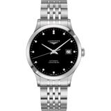  Longines Record L2.821.4.57.6 Watch 40mm 