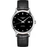  Longines Record L2.821.4.57.2 Watch 40mm 