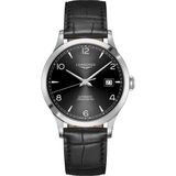  Longines Record L2.821.4.56.2 Watch 40mm 