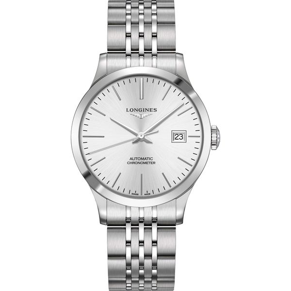 Longines Record L2.820.4.72.6 Watch 38.5mm