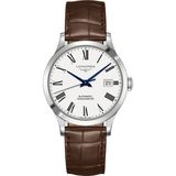  Longines Record L2.820.4.11.2 Watch 38.5mm 