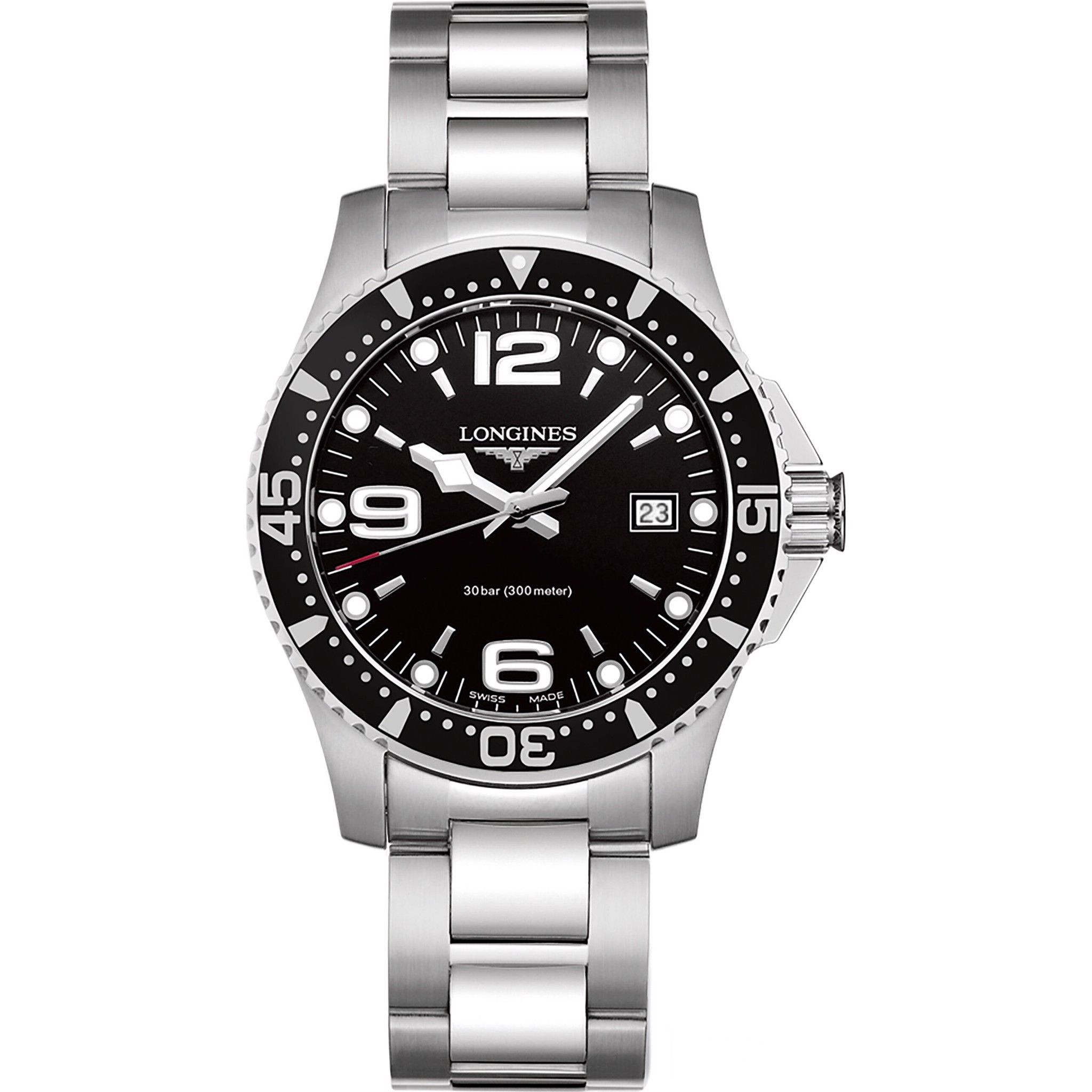  Longines Hydroconquest L3.740.4.56.6 Watch 41mm 