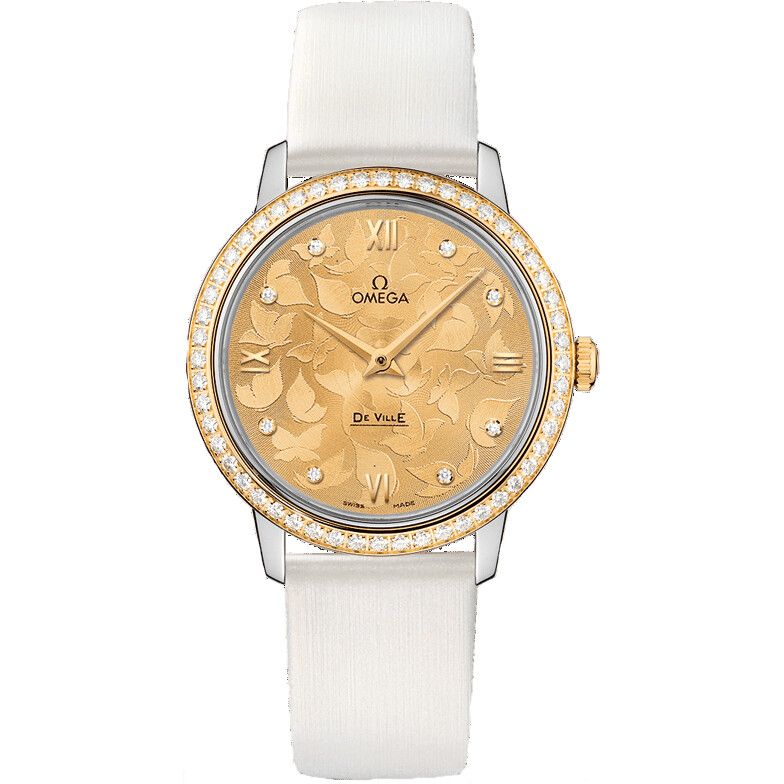  Omega DeVille Prestige 424.27.33.60.58.001 Watch 32.7mm 