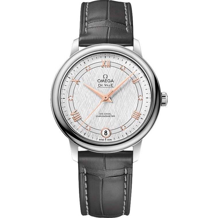  Omega De Ville Prestige 424.13.33.20.52.001 Watch 32.7mm 