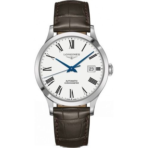 Longines Record L2.821.4.11.2 Watch 40mm