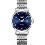  Longines Record L2.820.4.96.6 Watch 38.5mm 