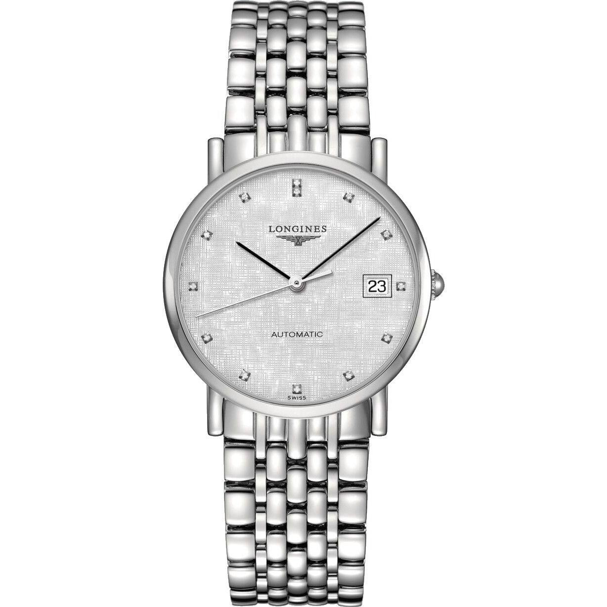  Longines Elegant L4.809.4.77.6 Watch 34.5mm 