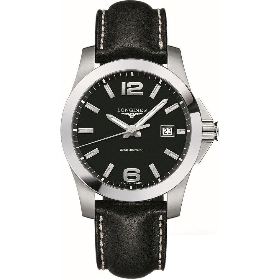  Longines Conquest L3.759.4.58.0 Watch 41mm 