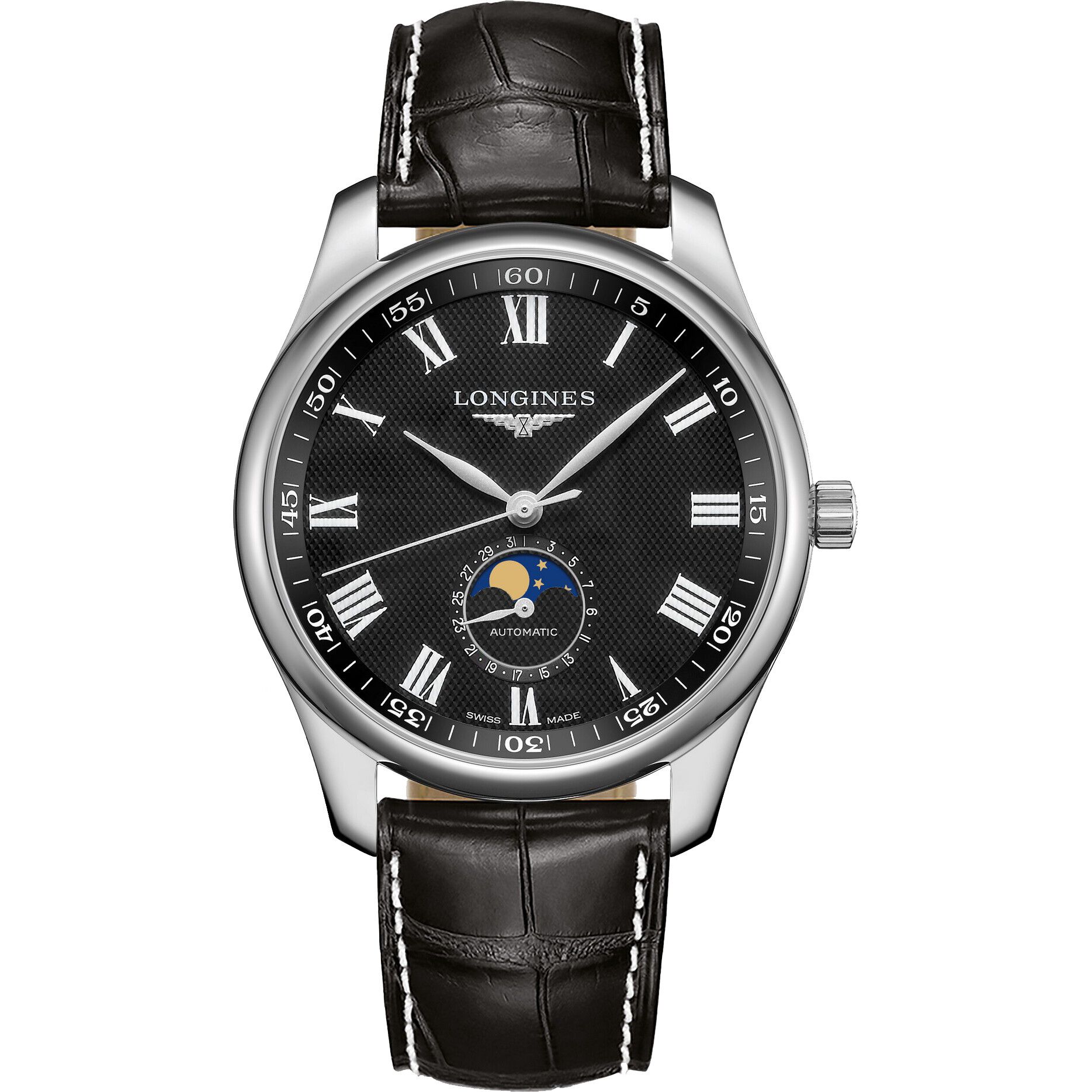  Longines Master L2.919.4.51.7 Moonphase 42mm 