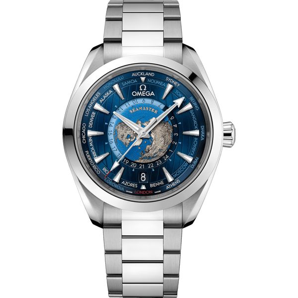 Omega Seamaster 220.10.43.22.03.001 Aqua-Terra Worldtimer 43