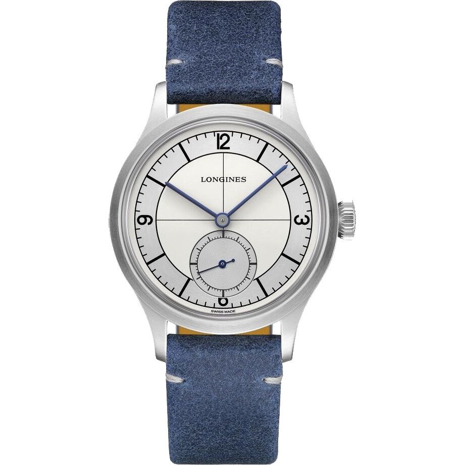Giới Thiệu] Longines Heritage Classic với mặt số màu đen và dây đeo BoR