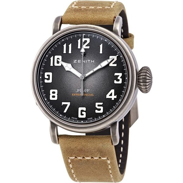 Zenith Pilot Type 20 Automatic Grey Grained 40mm