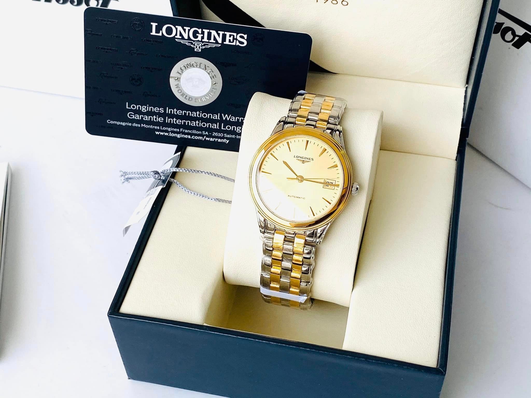  LONGINES Flagship Auto L4.774.3.32.7 Watch 36mm 