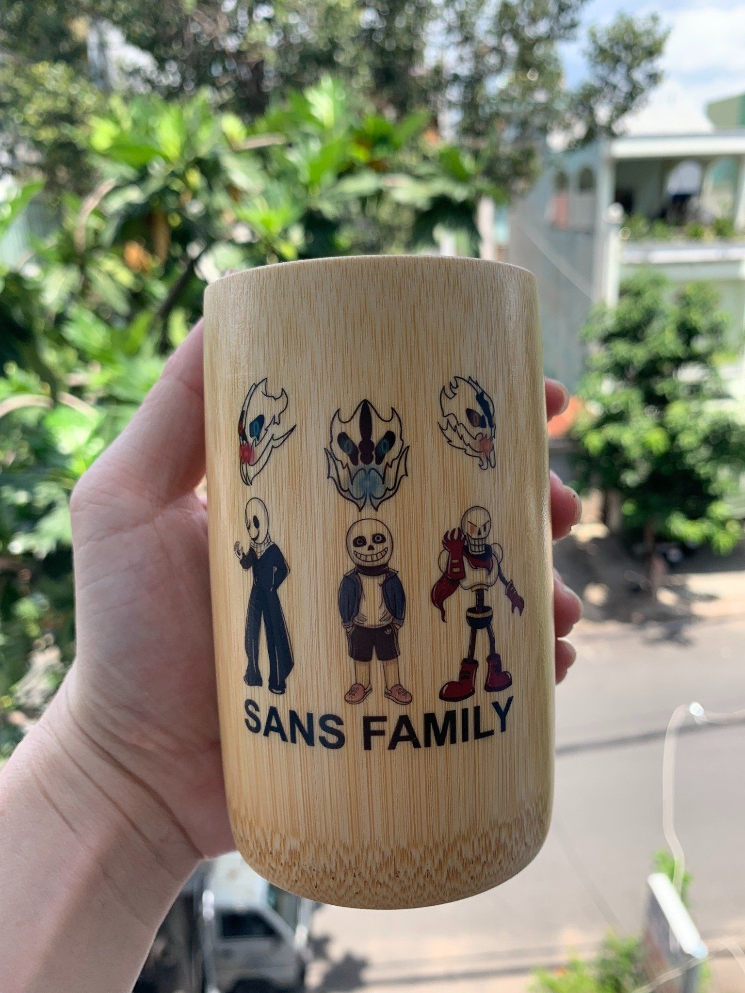  LY / CỐC TRE SANS FAMILY 