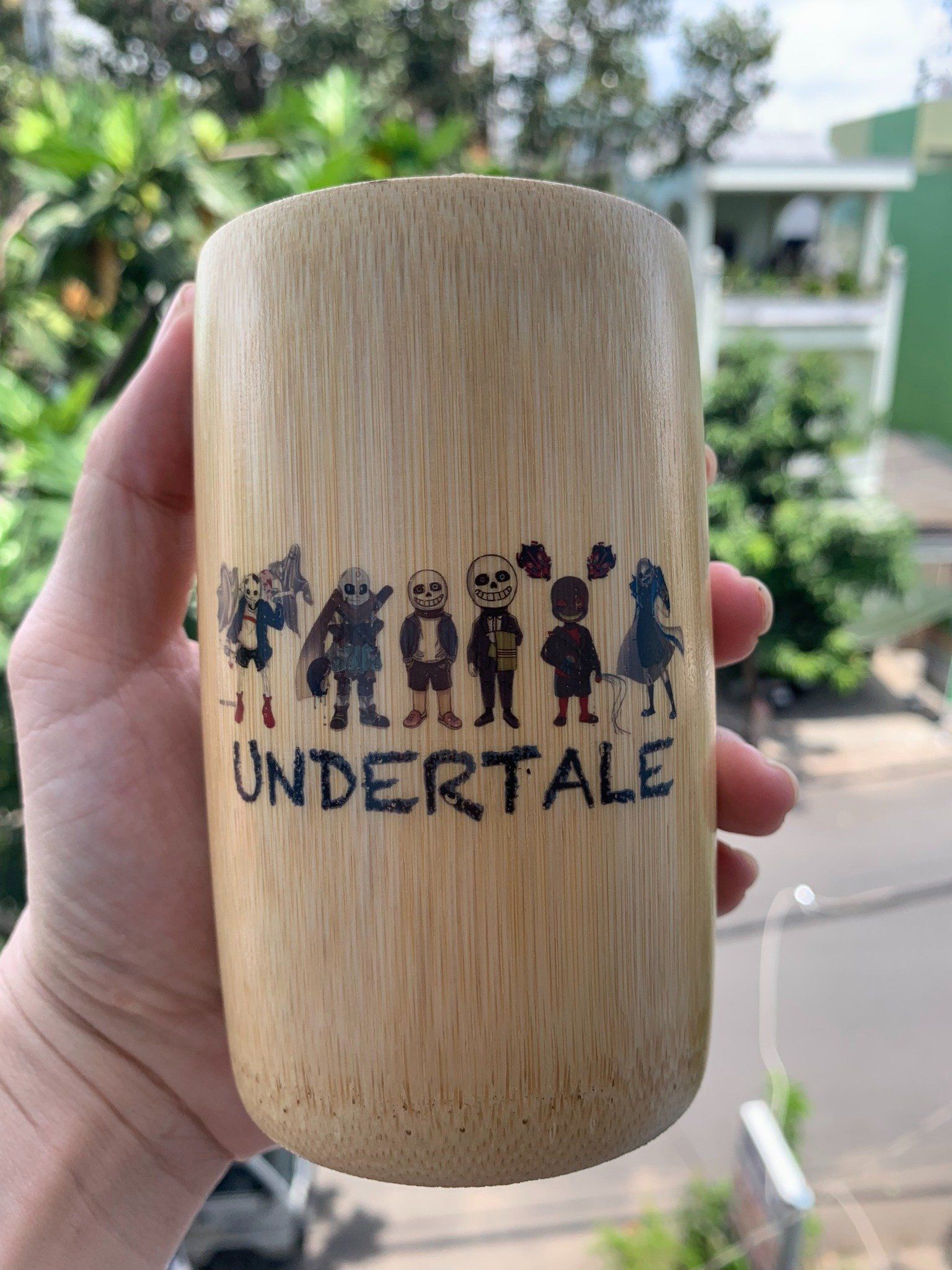  LY / CỐC TRE UNDERTALE 