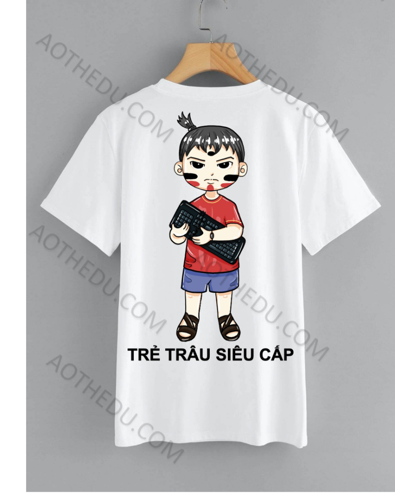  ÁO THUN TRẺ TRÂU SIÊU CẤP 