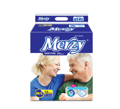 Pañales desechables para adultos Merzy