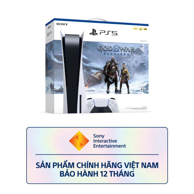  Máy Game PS5 God Of War Ragnarok - Chính Hãng Sony Việt Nam 