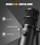  Mic Thu Âm Maono PD400x Cổng USB/XLR 