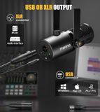  Mic Thu Âm Maono PD400x Cổng USB/XLR 