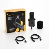  Maono PD400X USB/XLR Dynamic Microphone 