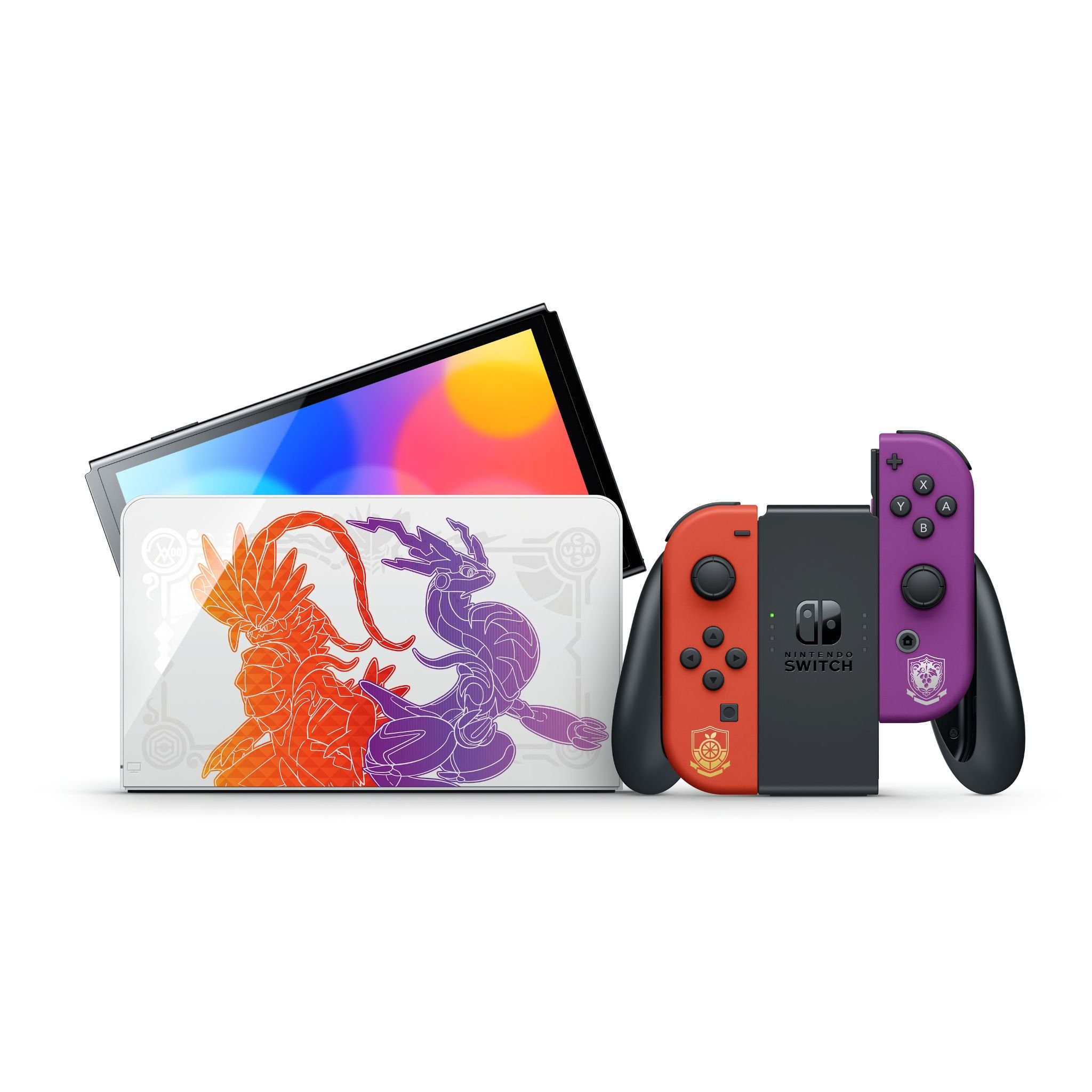  Máy Game Nintendo Switch OLED - Scarlet & Violet 
