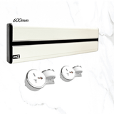  Combo Thanh Ray Dẫn Điện Model S 600mm & 2 Ổ Cắm Điện 