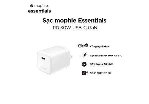  Mophie Essentials PD 30W USB-C GaN 
