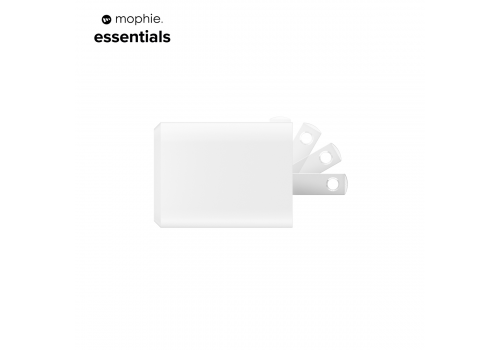  Mophie Essentials PD 30W USB-C GaN White 