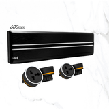  Combo Thanh Ray Dẫn Điện Model S 600mm & 2 Ổ Cắm Điện 