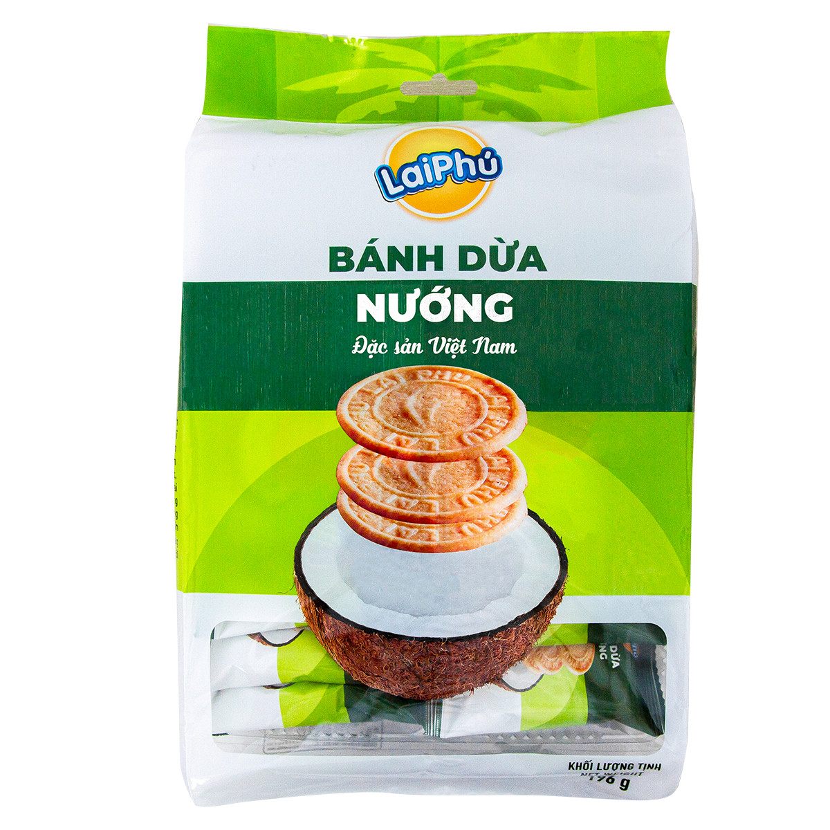 Bánh Dừa Nướng Lai Phú 196G