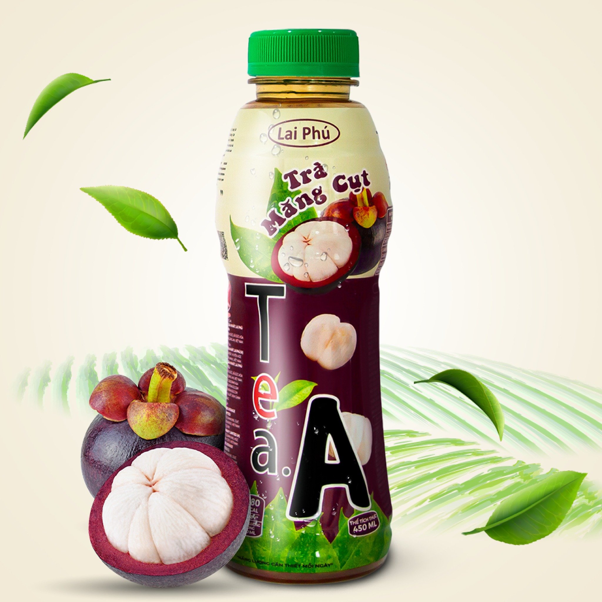 Trà Măng Cụt Tea.A chai 450ml