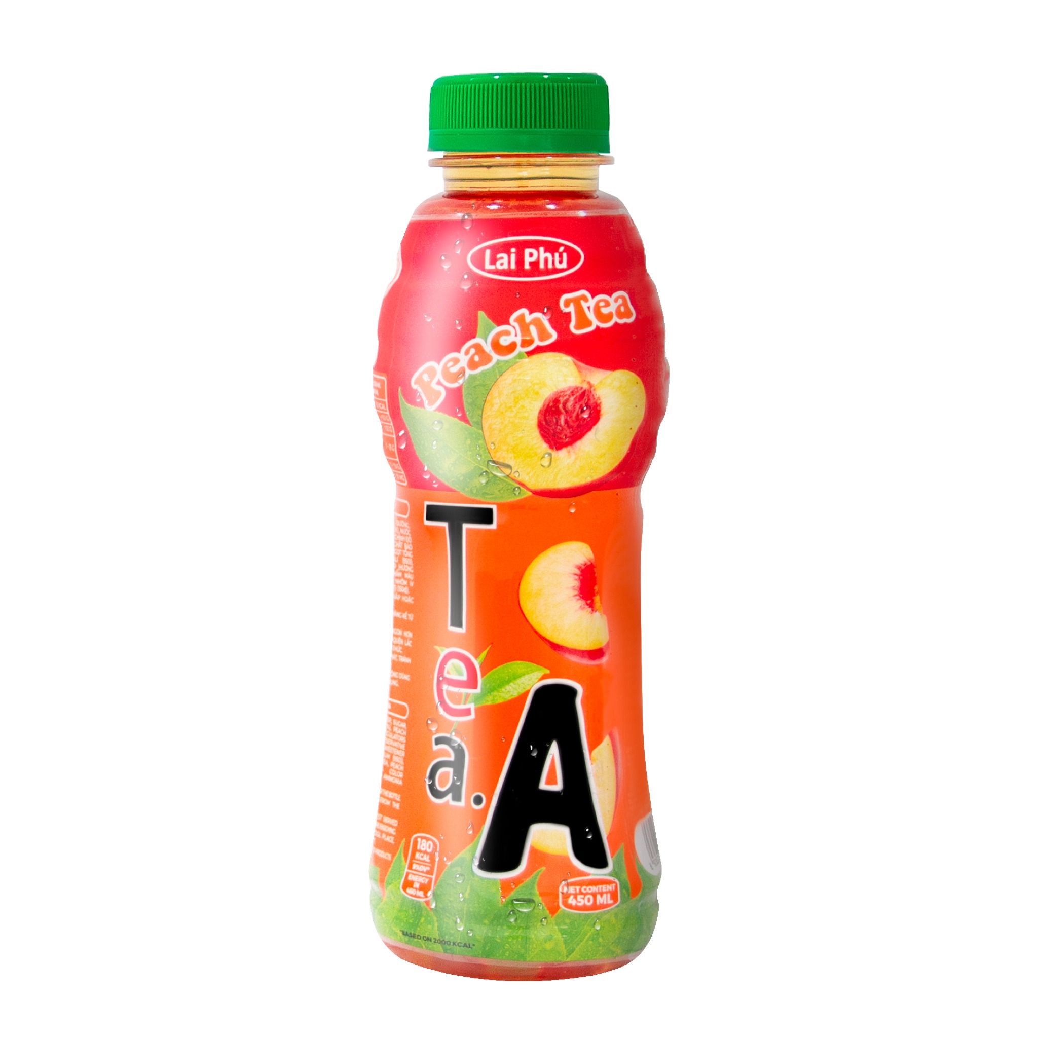 Trà Đào Tea.A chai 450ml