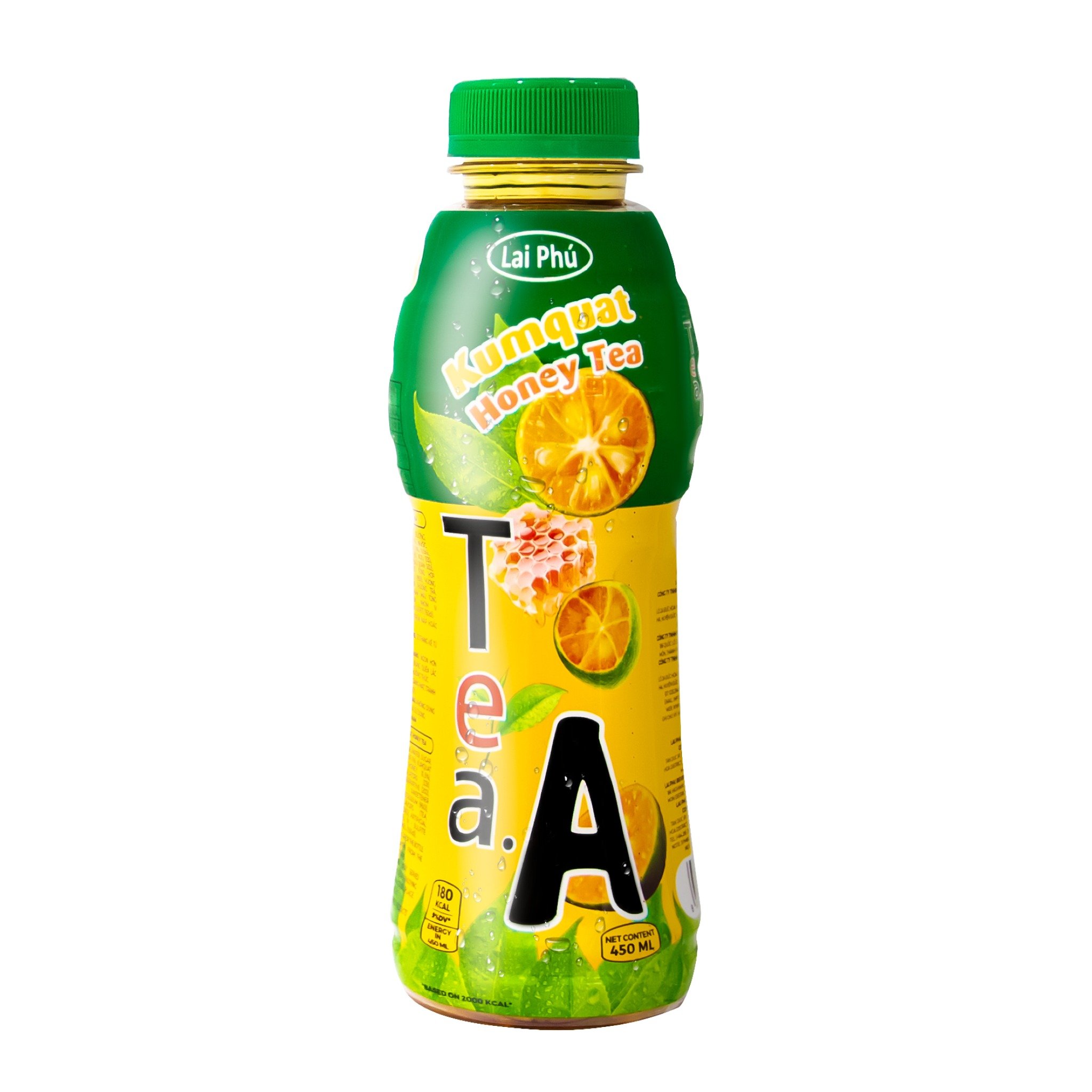 Trà Tắc Mật Ong Tea.A chai 450ml