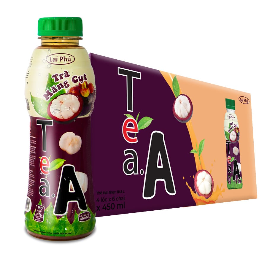 Trà Măng Cụt Tea.A chai 450ml