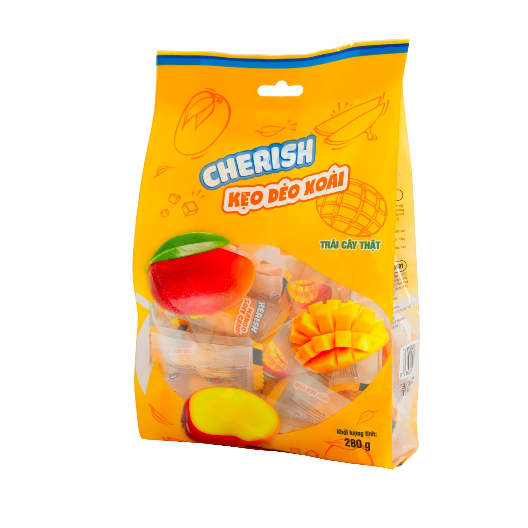 Kẹo Dẻo Xoài Cherish 280G