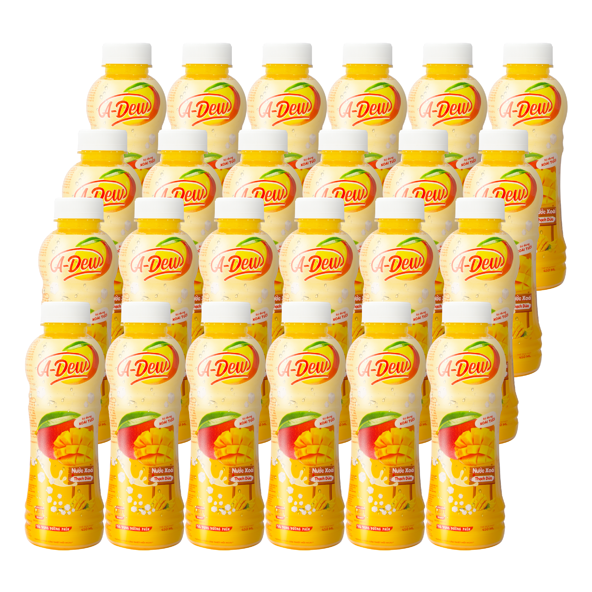 Nước Xoài Thạch Dừa A-Dew 450ml