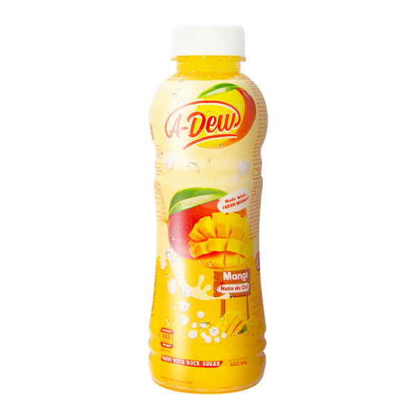 450ml A-Dew Mango Juice Drink With Nata De Coco