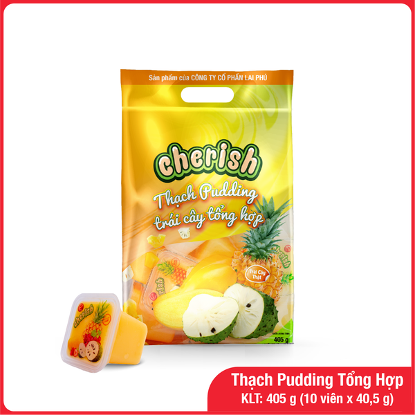 Thạch Pudding Cherish Vị Tổng Hợp 405G