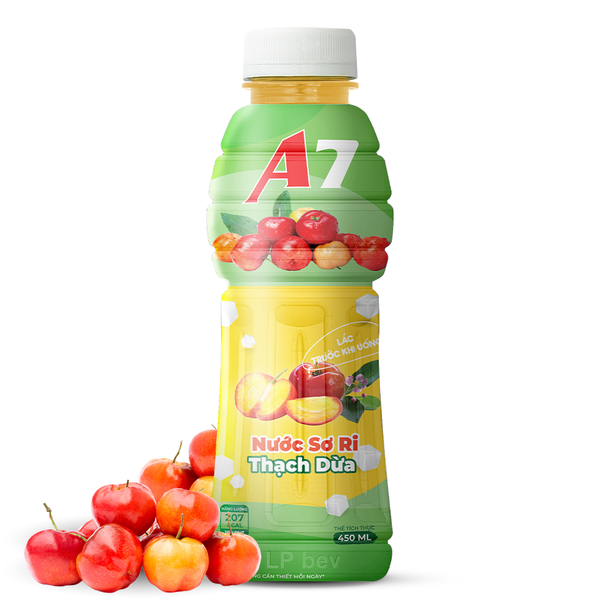 Nước Sơ Ri Thạch Dừa A7 450ml