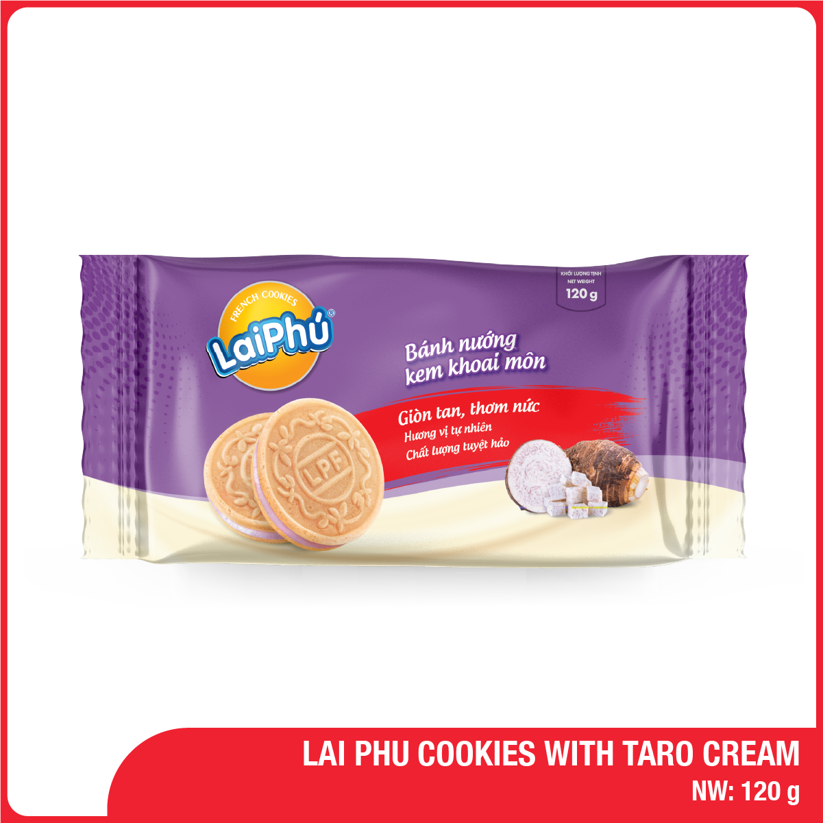 120G Lai Phu Taro Cookies