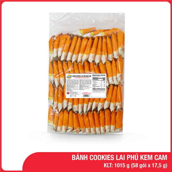 Bánh Cookies Lai Phú Kem Cam 1Kg