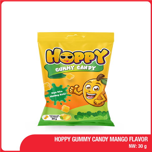 30G Hoppy Gummy Candy With Mango Flavor