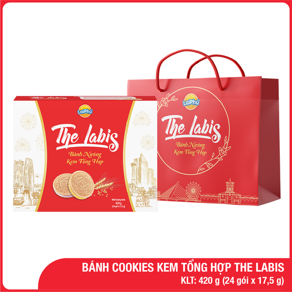 [HỘP QUÀ TẶNG] Bánh Nướng Kem Tổng Hợp The Labis 420G