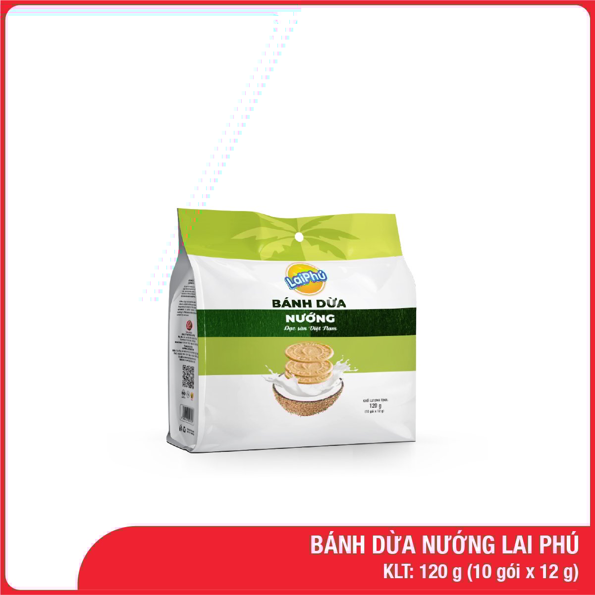 Bánh Dừa Nướng Lai Phú 120G