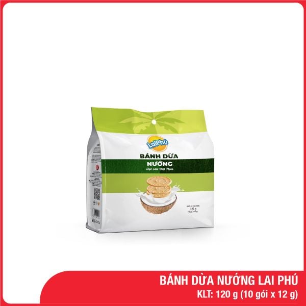 Bánh Dừa Nướng Lai Phú 120G