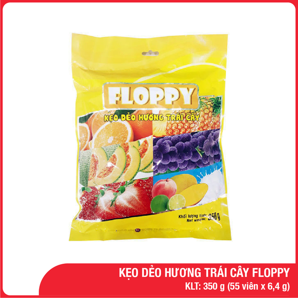 Kẹo Dẻo Hương Trái Cây Floppy 350G